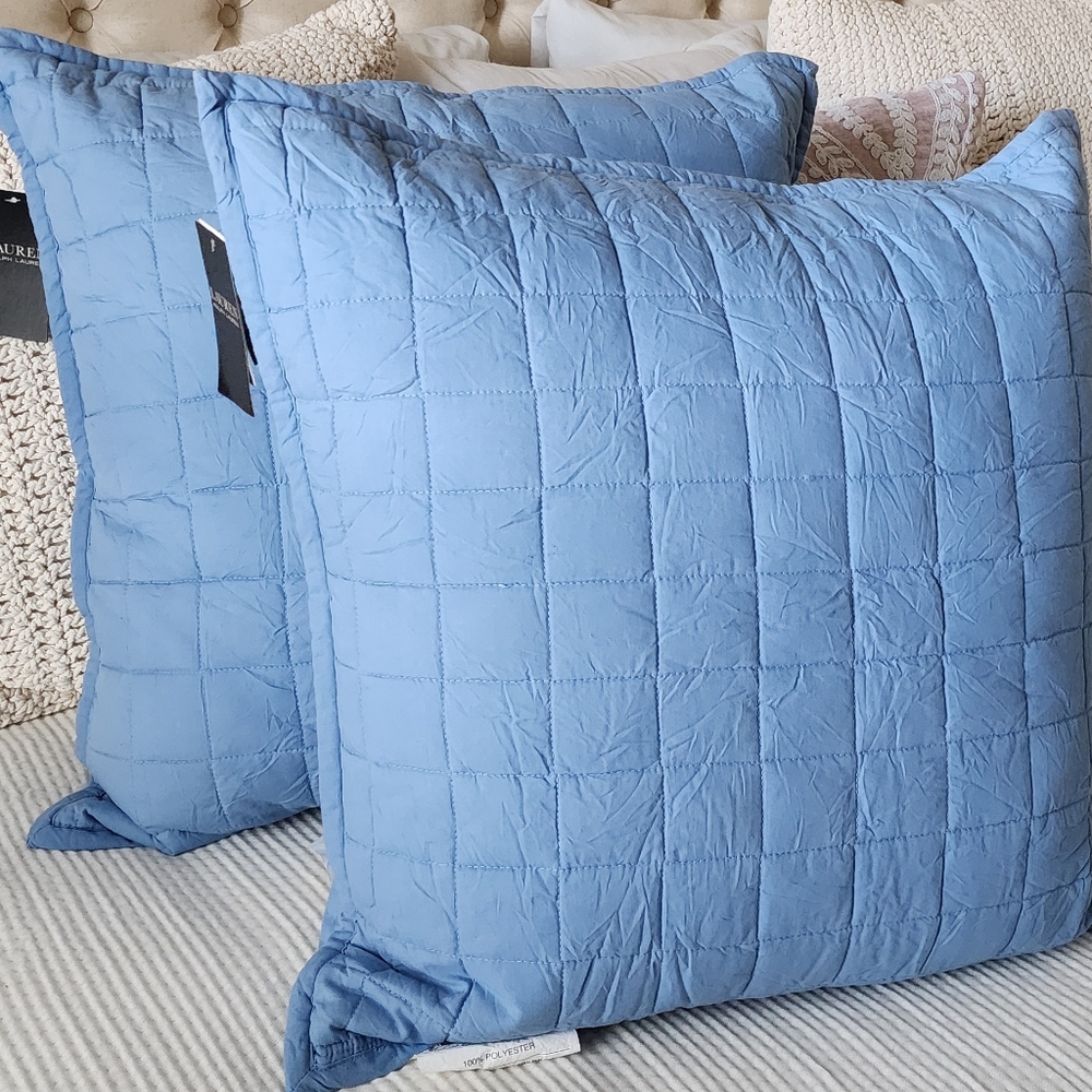 2 Ralph Lauren Adier throw pillows